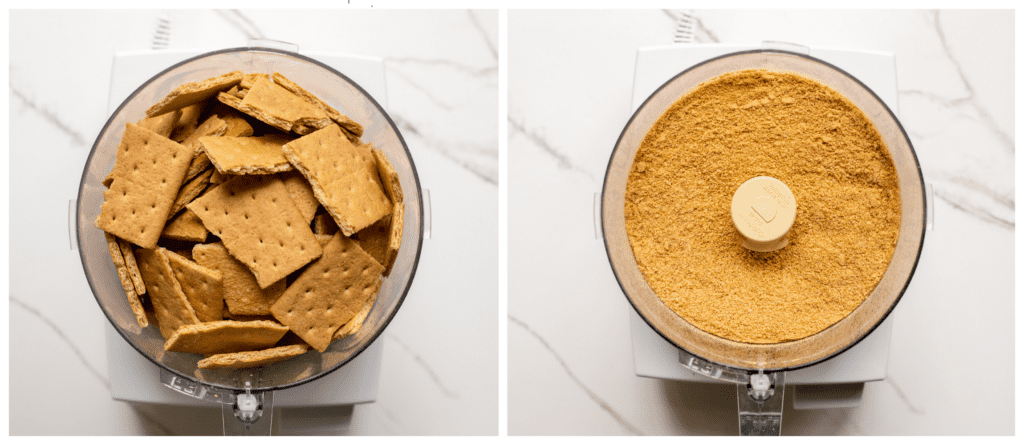 graham crackers in a food processor