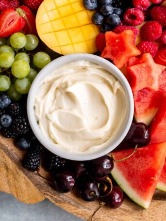 cream cheese fruit dip