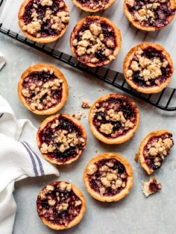 mini cherry pies