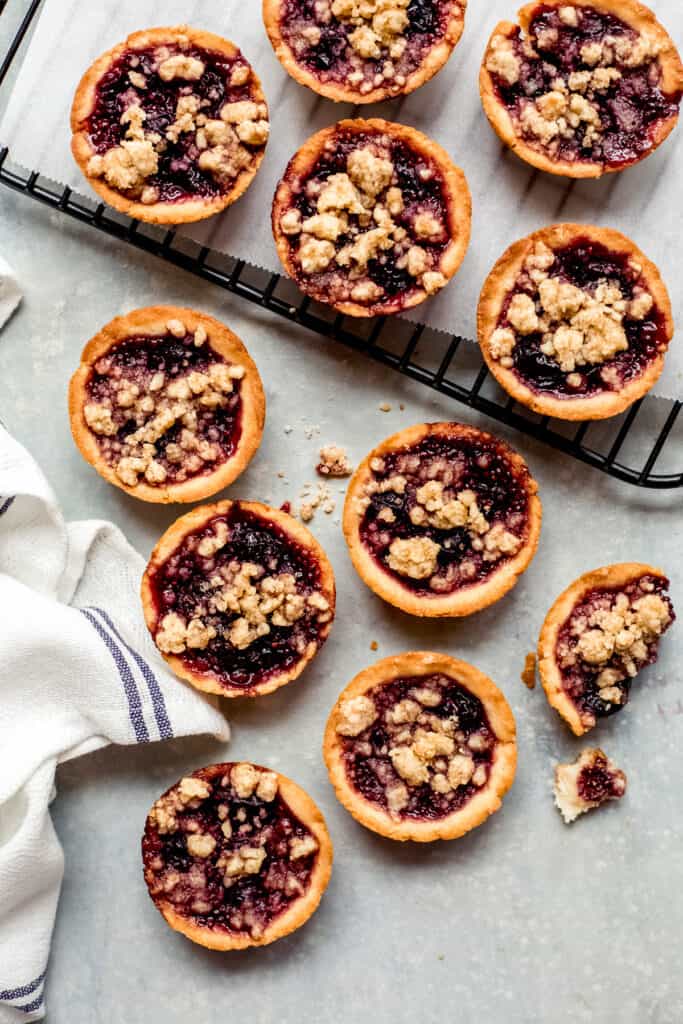 mini cherry pies