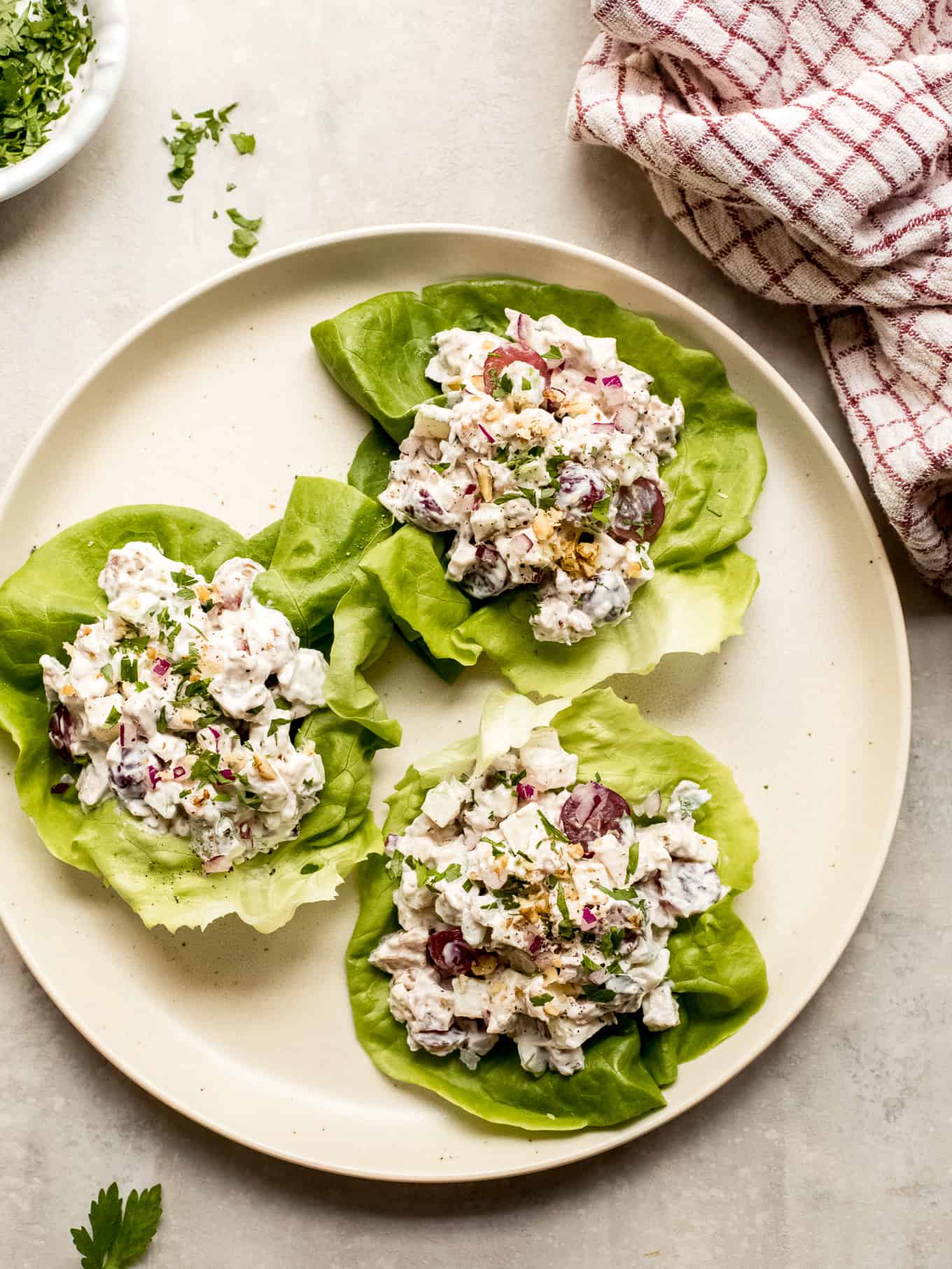 apple walnut chicken salad