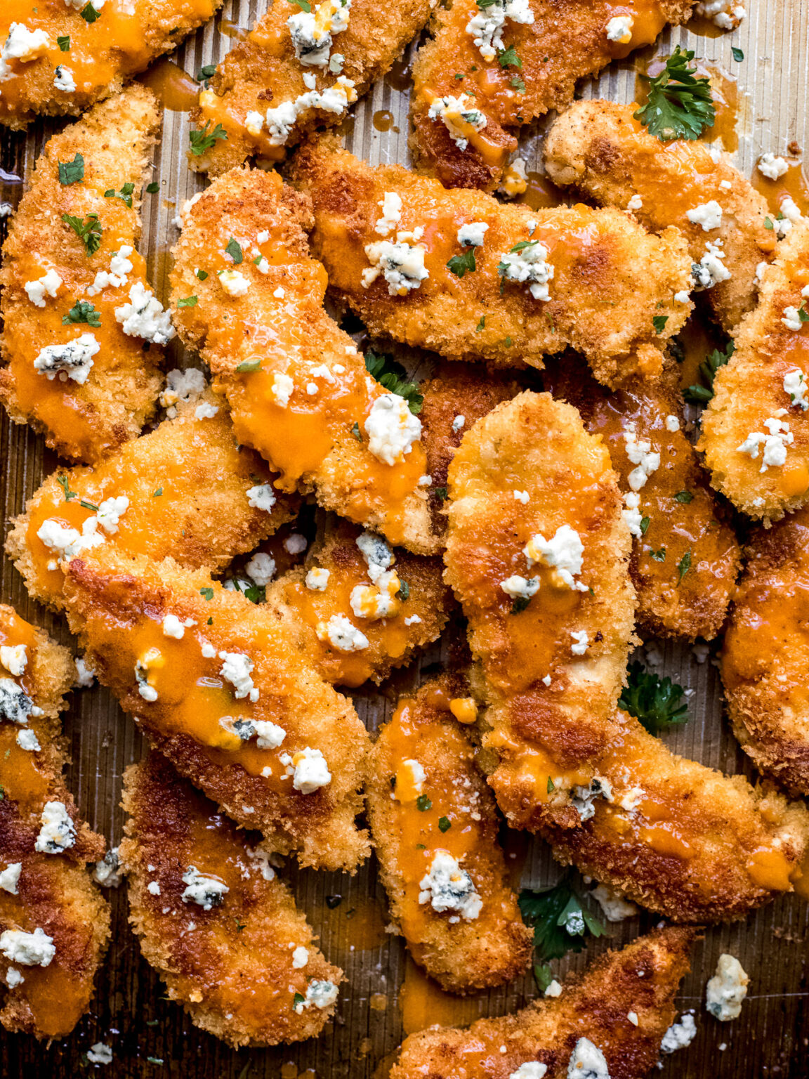 Baked Buffalo Chicken Tenders Little Broken