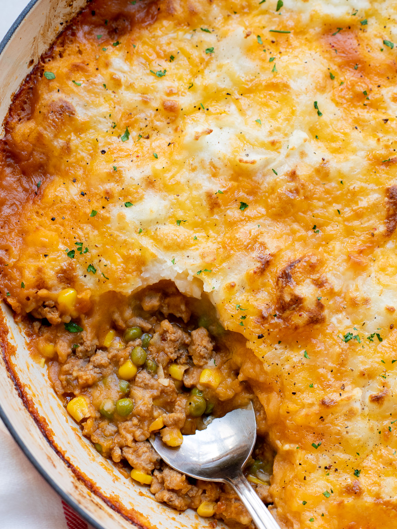 healthy turkey shepherds pie