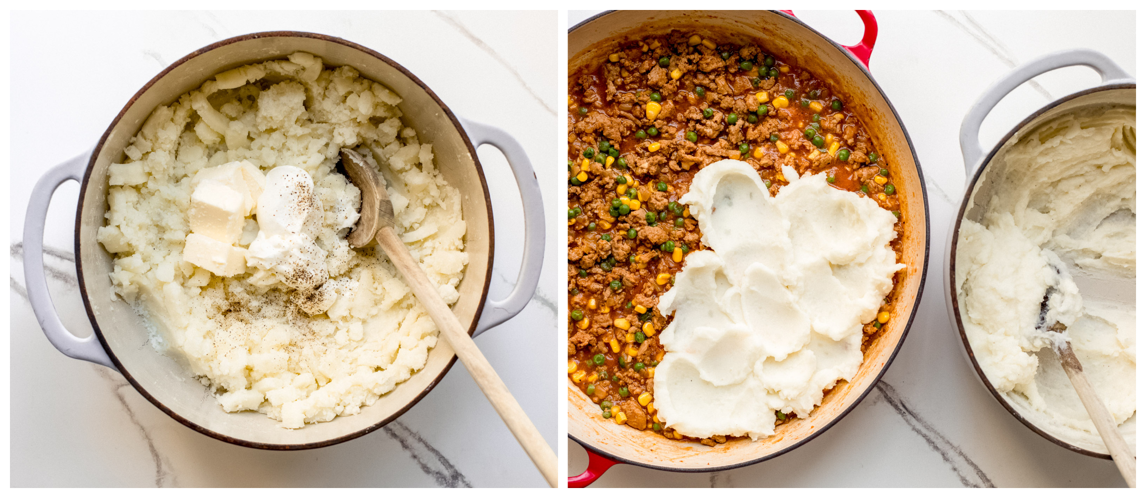 assembled shepherd's pie