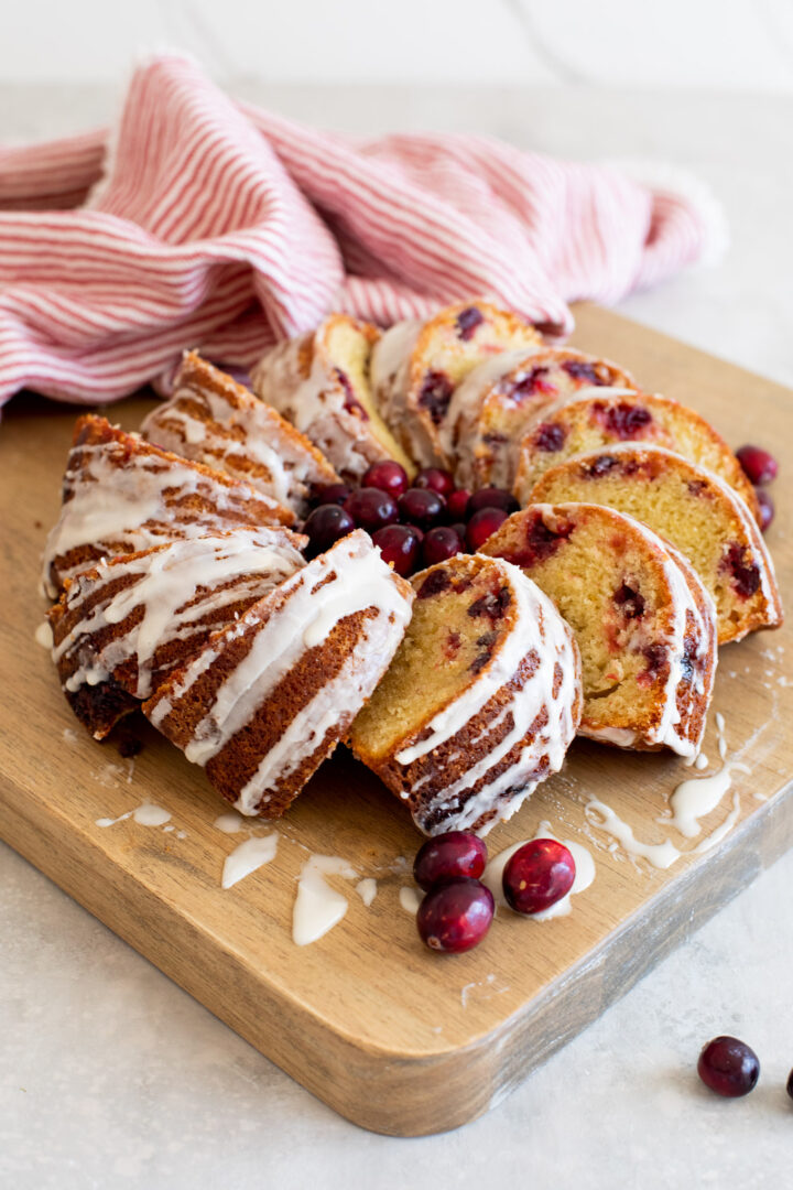 cranberry sour cream coffee cake