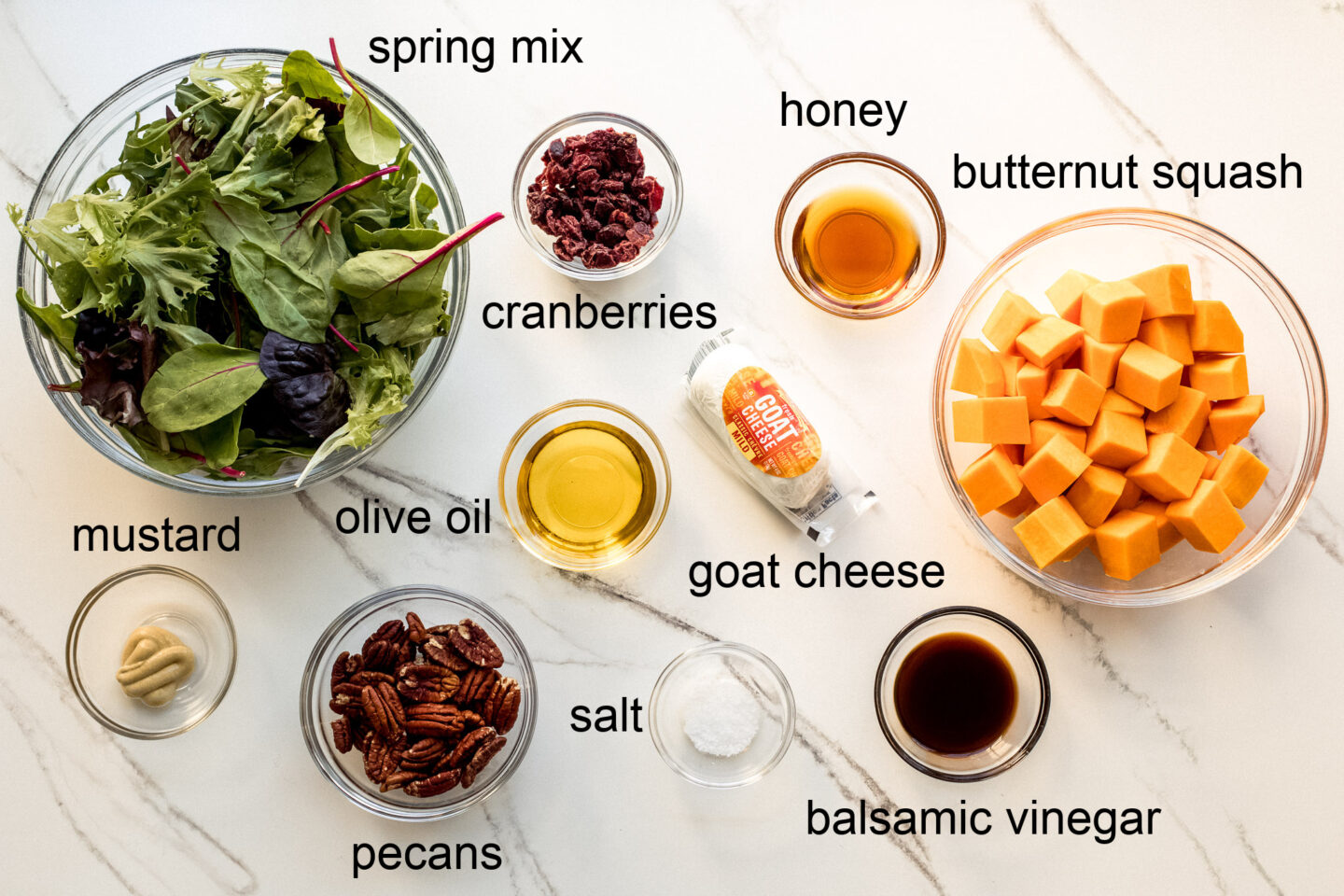 harvest salad ingredients