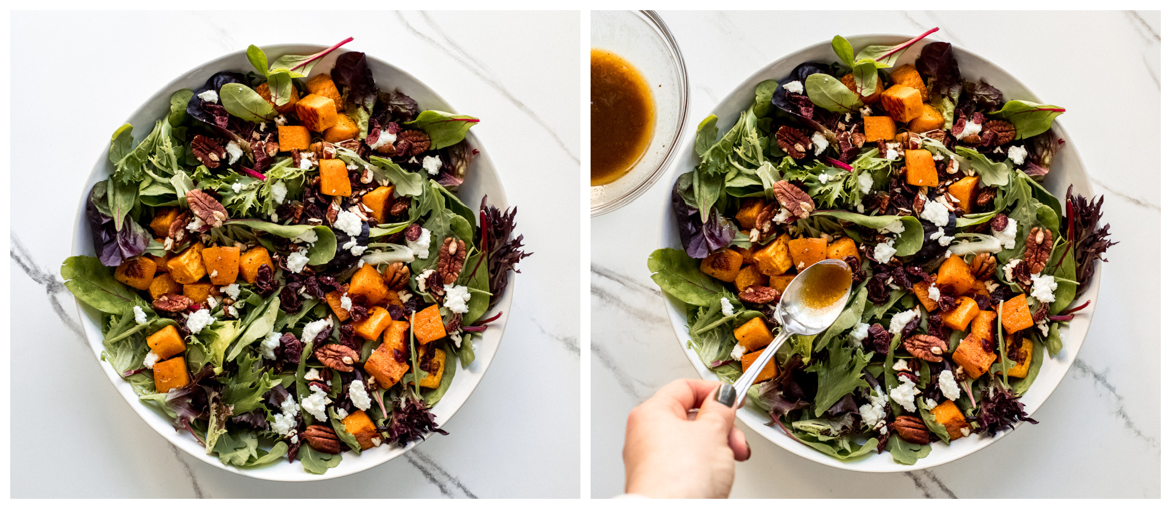 tossed salad in a bowl