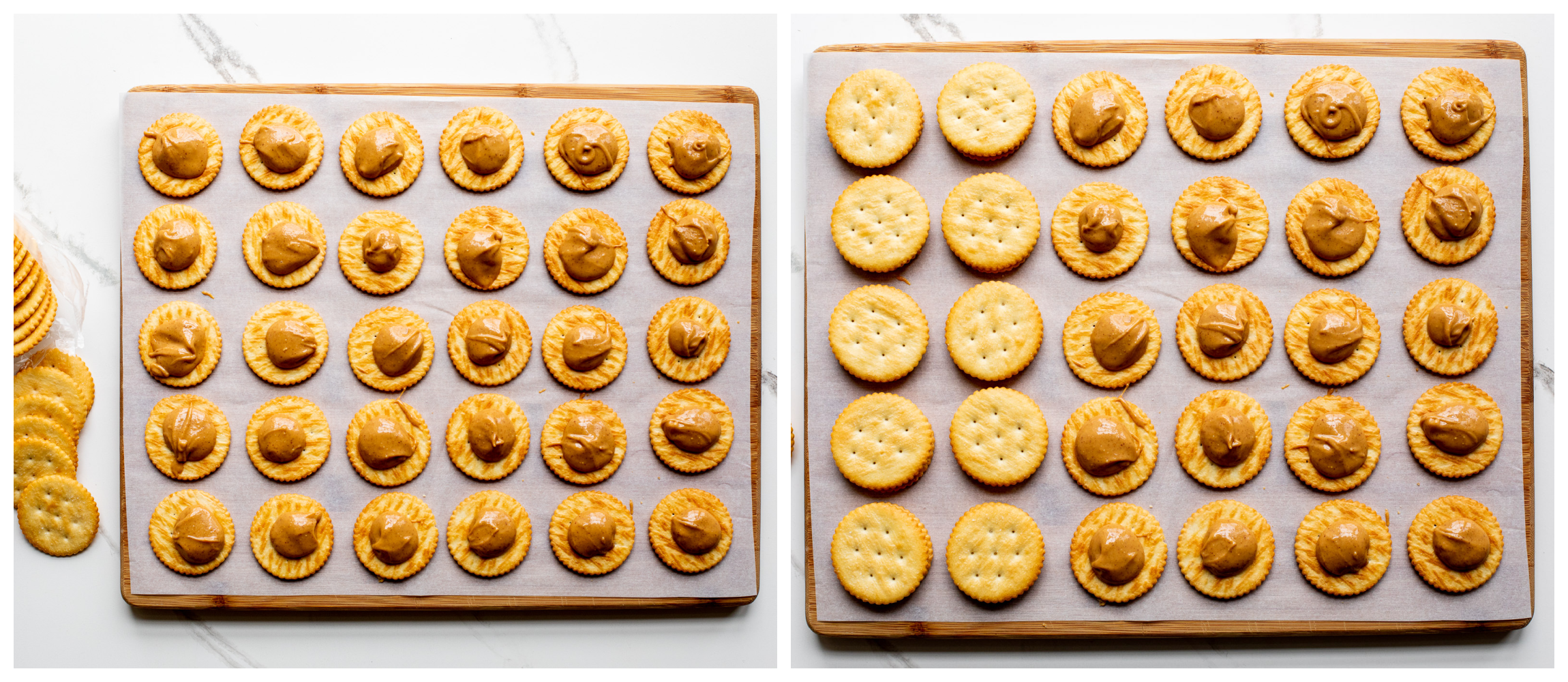 ritz cracker cookies with peanut butter