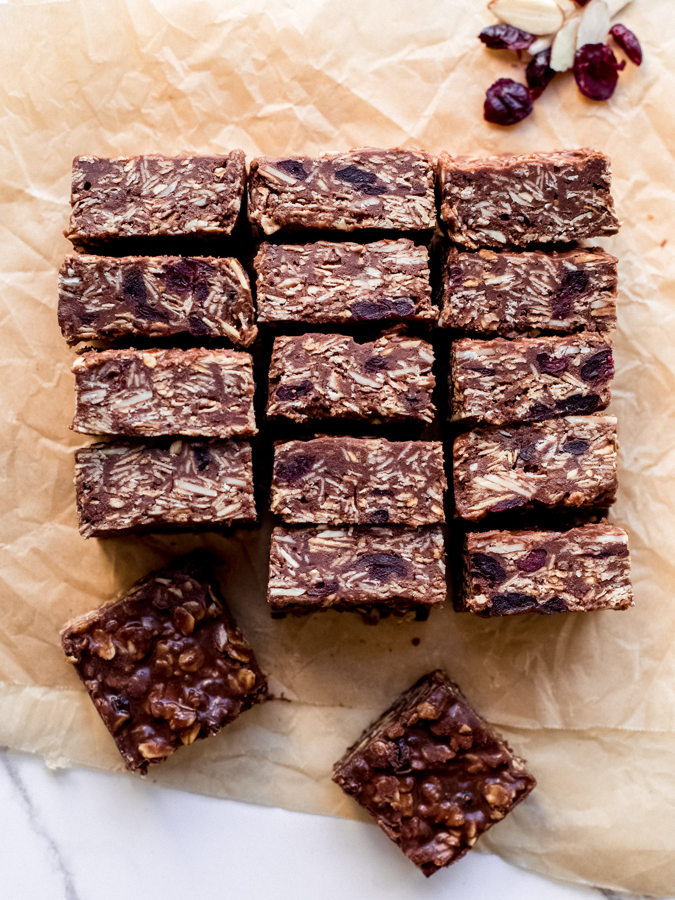 healthy no bake oatmeal bars