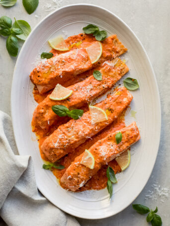 roasted red pepper salmon