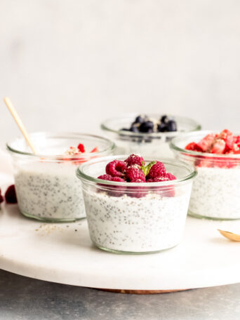 Chia Seed Pudding with Yogurt - Little Broken