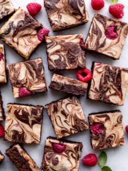 raspberry brownies recipe