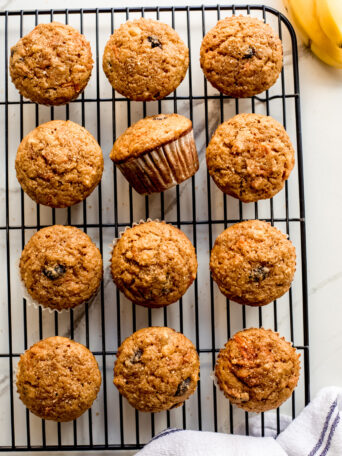 banana carrot muffins