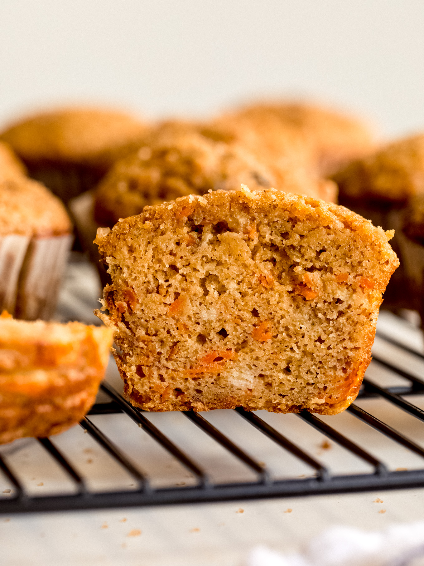 best ever carrot banana muffins