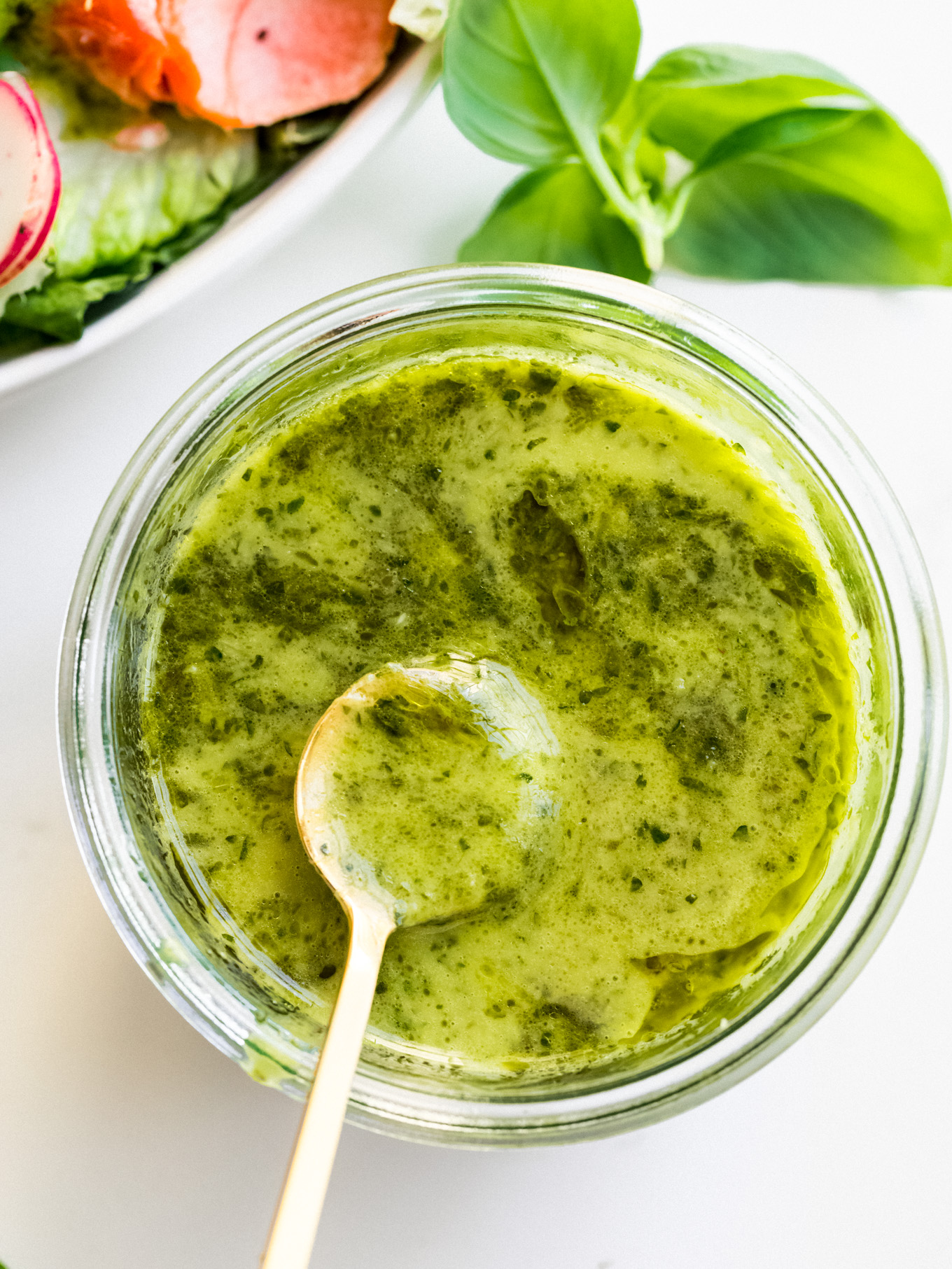 cilantro vinaigrette