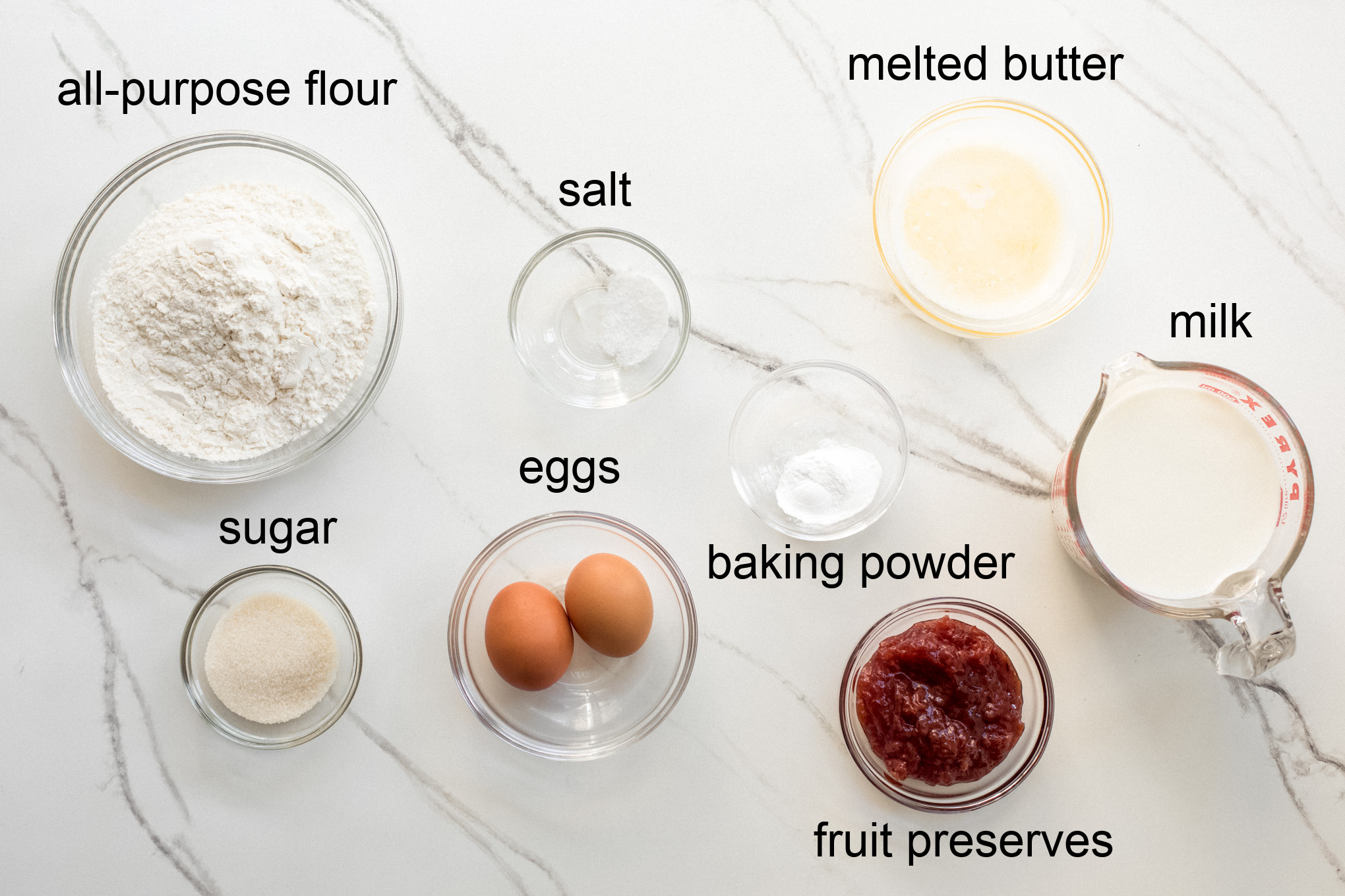 ingredients for danish pancakes recipe