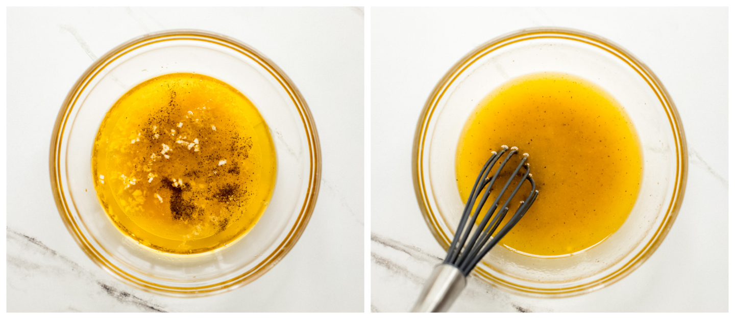 lemon dressing in a bowl