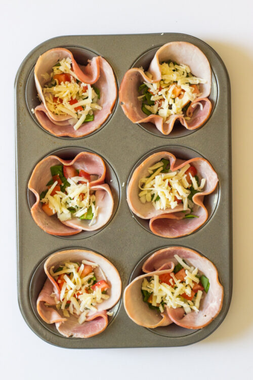 Ham and Egg Muffin Cups - Little Broken