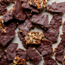 Dark Chocolate Almond Bark