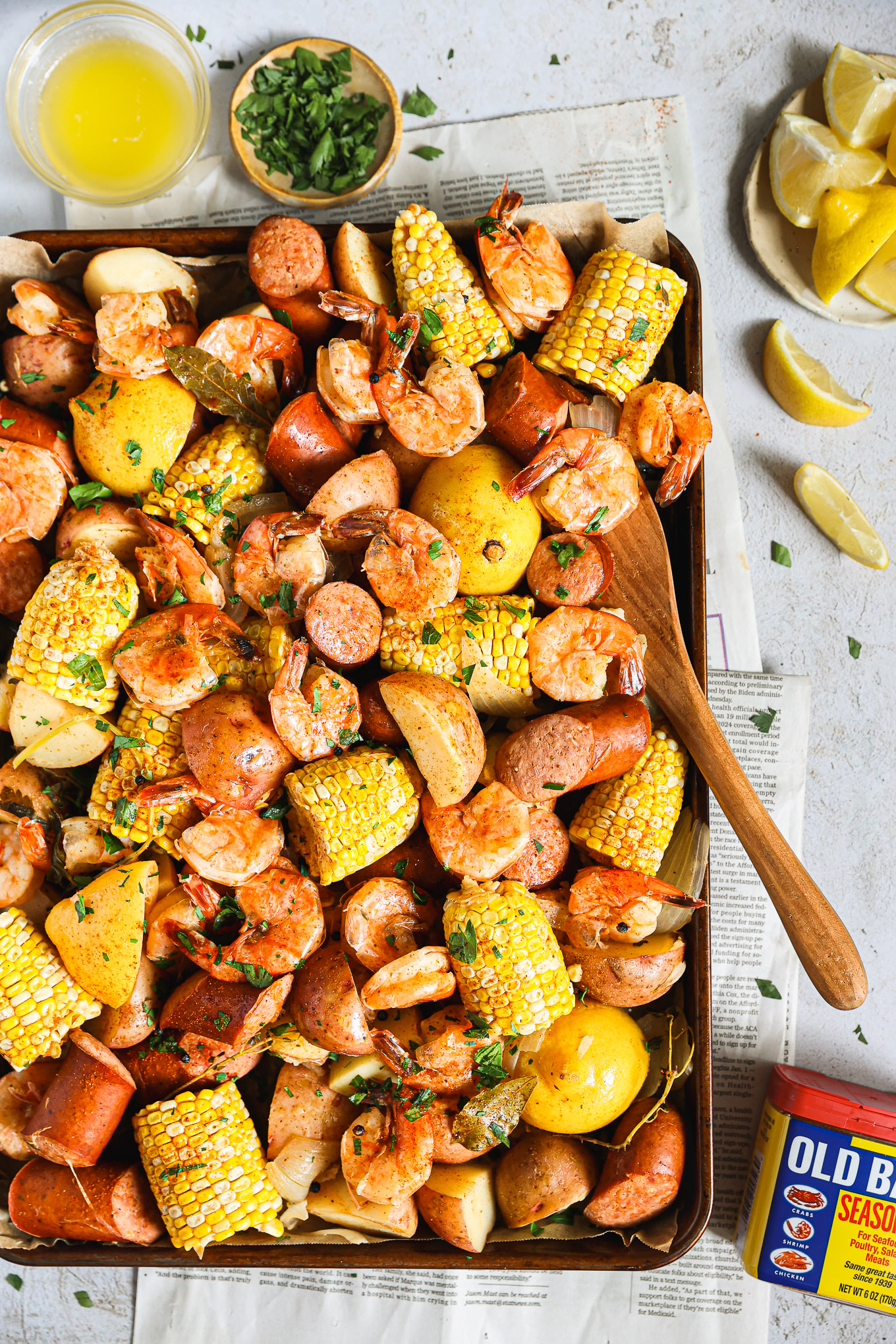 Old Bay Seasoning Shrimp Boil