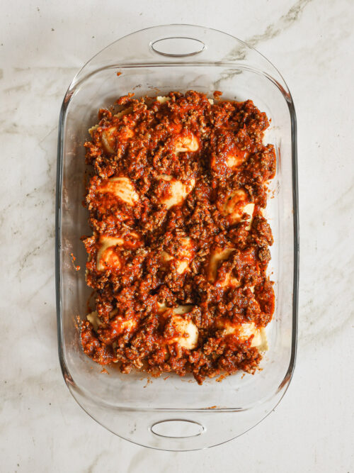 Easy Ravioli Bake Recipe - Little Broken