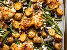 chicken potatoes & green beans and italian dressing pinterest Mediterranean Lemon with sku_EY2003MS-olive-FO